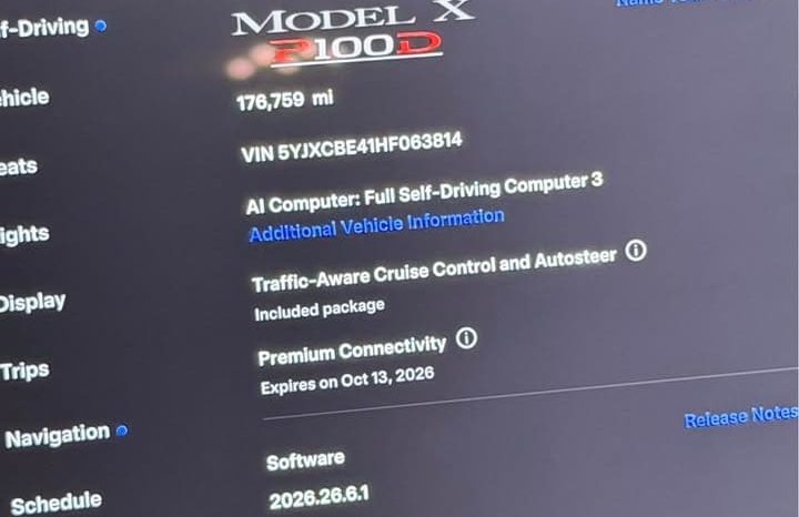 
								2017 Tesla model x P100D Sport Utility 4D full									