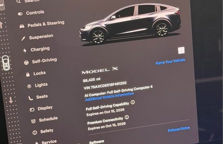 
								2025 Tesla model x Long Range Sport Utility 4D full									