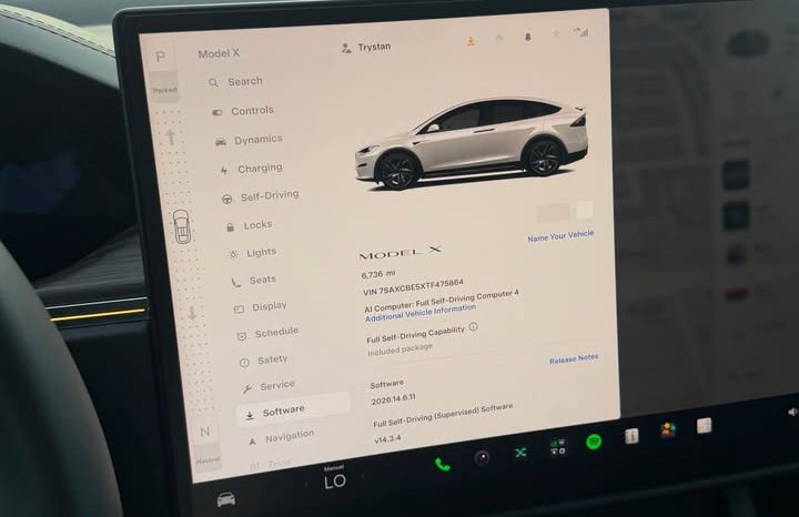 
								2026 Tesla model x Long Range Sport Utility 4D full									