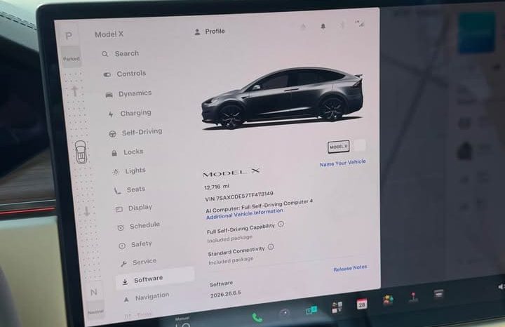 
								2026 Tesla model x Long Range Sport Utility 4D full									