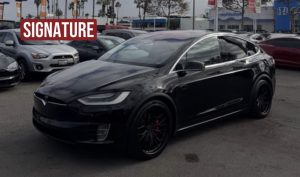 2016 Tesla model x P90D Signature Sport Utility 4D
