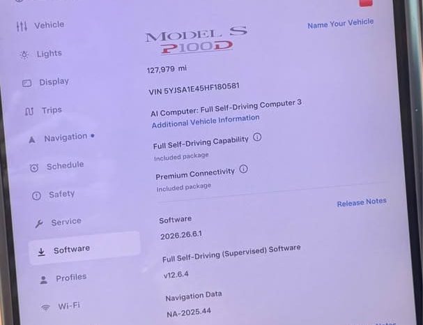 
								2017 Tesla model s P100D Sedan 4D full									