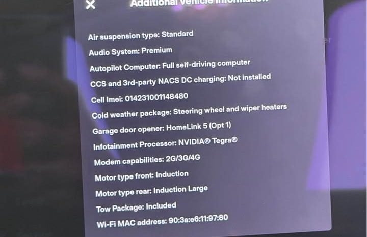 
								2017 Tesla model x P100DL Sport Utility 4D full									