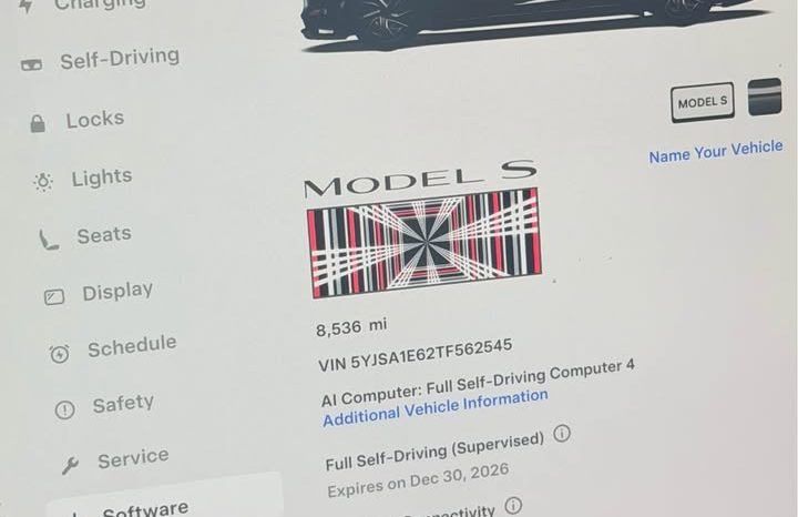 
								2026 Tesla model s Plaid Sedan 4D full									