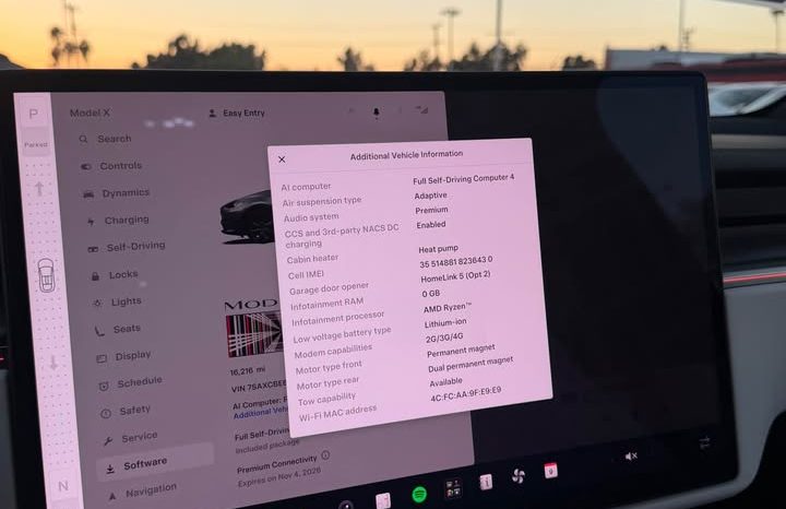 
								2026 Tesla model x Plaid Sport Utility 4D full									