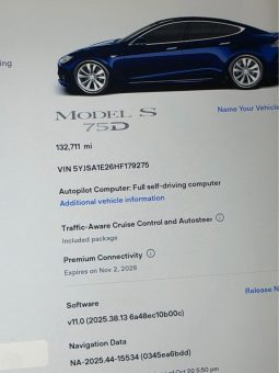 
										2017 Tesla model s 75D Sedan 4D full									