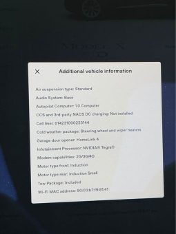 
										2016 Tesla model x 75D Sport Utility 4D full									