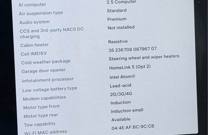 
								2018 Tesla model x 100D Sport Utility 4D full									