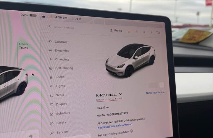 
								2021 Tesla model y Performance Sport Utility 4D full									