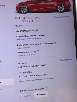 
										2017 Tesla model s 75D Sedan 4D full									