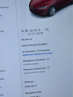 
										2018 Tesla model x 100D Sport Utility 4D full									
