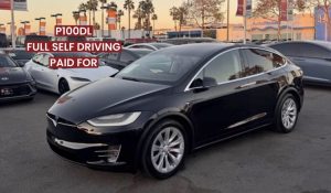 2017 Tesla model x P100DL Sport Utility 4D